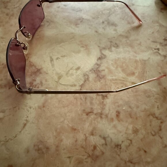 EMPORIO ARMANI Rose-Tinted Sunglasses - Picture 2 of 2